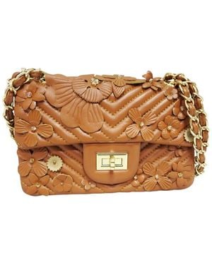 Tiffany & Fred Paris Leather Crossbody - Brown