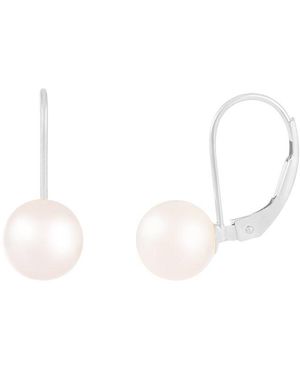 Splendid 14K 7Mm Pearl Earrings - White