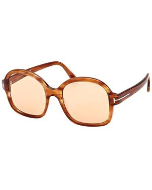 Tom Ford Ft1034 57mm Sunglasses - Natural
