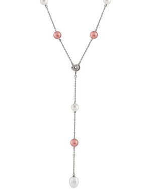 Splendid 7Mm Pearl Pendant - White