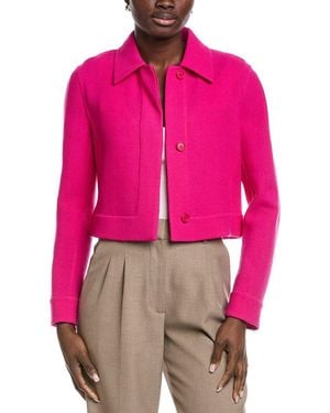 Akris Lewitt Wool Jacket - Pink