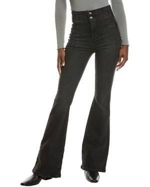 Free People Jayde Onyx Flare Jean - Black