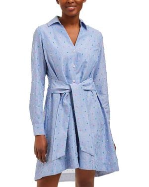 Draper James Layla Shirtdress - Blue