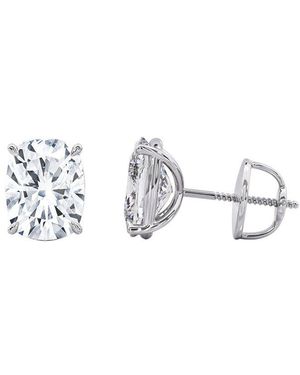 Lab Grown Diamonds 14K 2.00 Ct. Tw. Lab-Grown Diamond Earrings - Metallic