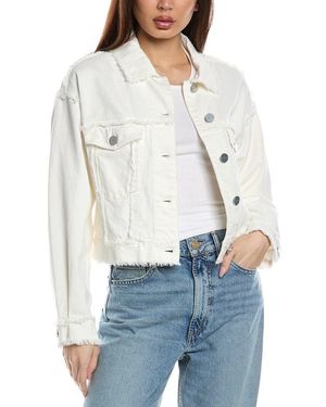 AllSaints Claude Fray Jacket - White