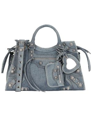 Balenciaga Neo Cagole City Bag - Grey
