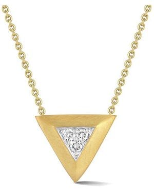 Reiss 14K 0.15 Ct. Tw. Diamond Necklace - White