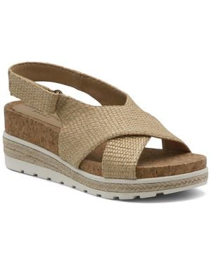 Adrienne Vittadini Carlo Sandal - Natural
