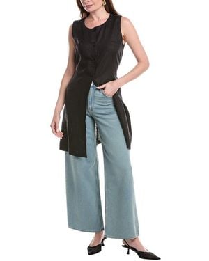 Eileen Fisher Linen Vest - Black