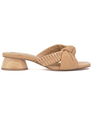 Vince Camuto Leana Leather Sandal - Natural
