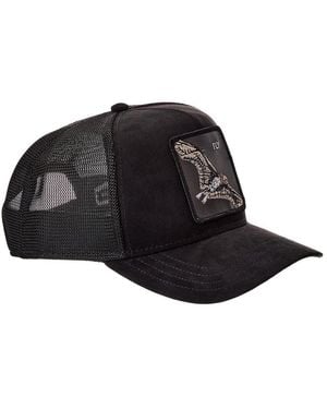 Goorin Bros The Suede Bat Trucker Hat - Black