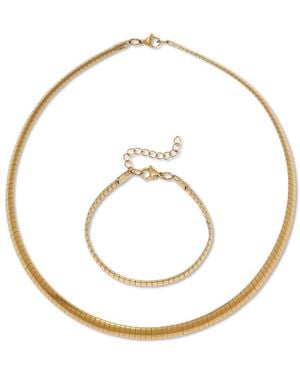 Palmbeach Jewelry Plated Stainless Steel Chain - White