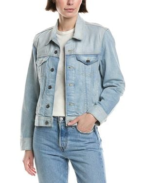 7 For All Mankind Classic Trucker Jacket - Blue