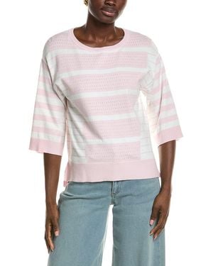 Tahari Dolman Top - White