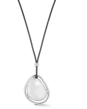 Sphera Milano Plated Necklace - Metallic