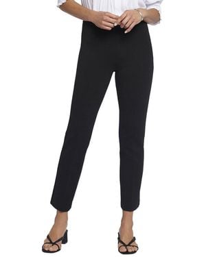 NYDJ Pull On Ankle Crop Jean - Black