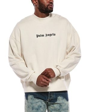 Palm Angels Crewneck Sweatshirt - Natural