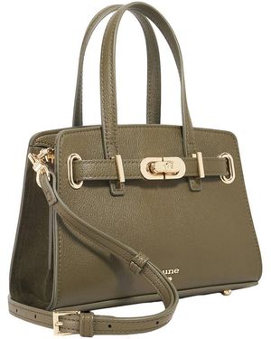Dune Dinkydefine Leather Handbag - Green