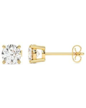 Lab Grown Diamonds 14k 0.75 Ct. Tw. Lab-grown Diamond Earrings - Metallic