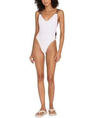 Solid & Striped The Lynn One-Piece - White