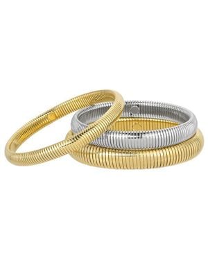 Eye Candy LA Set Bracelet Set - Metallic