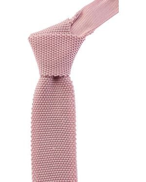 Brunello Cucinelli Woven Silk Tie - Purple