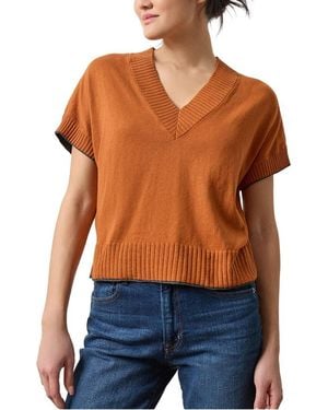 Lilla P V-Neck Pullover Jumper - Blue