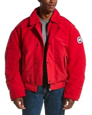 Canada Goose Daxue Down Bomber Jacket - Red