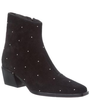 Rag & Bone Joni Zip Suede Boot - Black