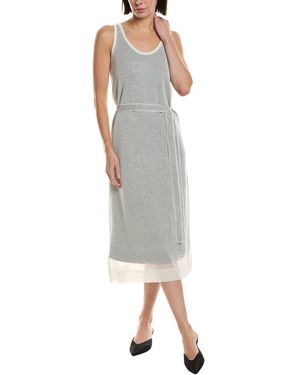 Proenza Schouler Simmons Sheer Knit Midi Dress - White