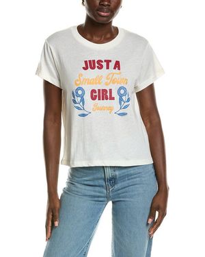 Chaser Brand Journey Small Town Girl T-Shirt - White