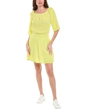 Michael Stars Fernanda Mini Dress - Yellow