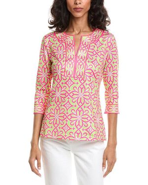 Gretchen Scott Jersey Piazza Top - Red