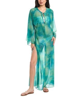 Devon Windsor Quincy Maxi Cover-Up Dress - Green