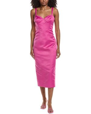 Toccin Solene Fitted Dress - Pink