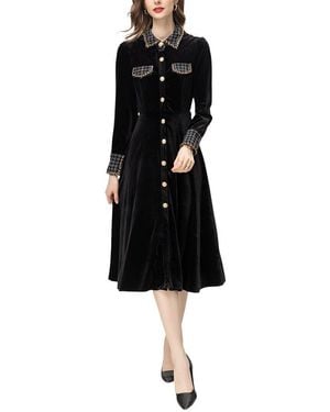 LIONELLO SALVI Midi Dress - Black