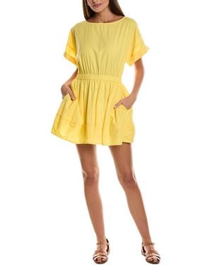 Free People Fulltime Fun Mini Dress - Yellow