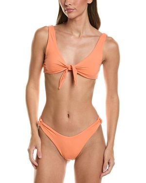 Manebí Manebi 2Pc Knot Front Bikini - Orange