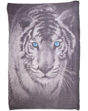 Blue Pacific Tiger Scarf - Purple