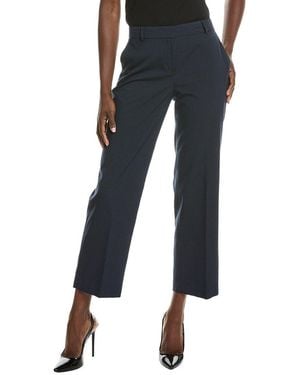 Anne Klein Straight Ankle Pant - Blue