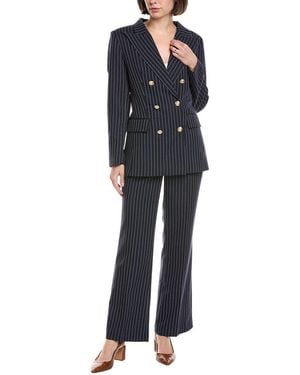 Pascale La Mode 2Pc Suit - Blue