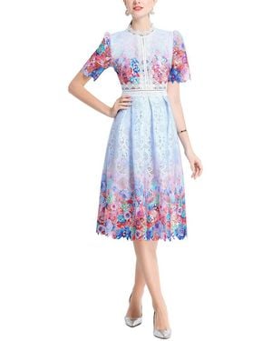 DZA Midi Dress - Purple