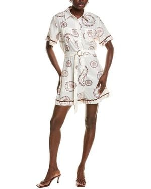 AMINA GLAM Romper - White