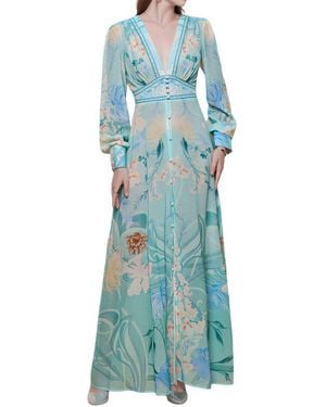 Emma way Maxi Dress - Blue