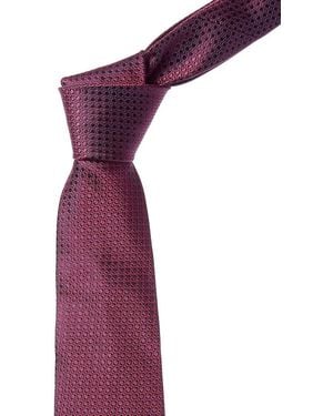 Canali Silk Tie - Purple