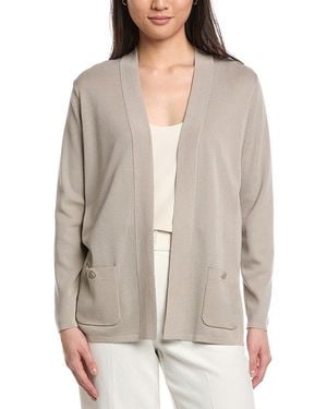 Anne Klein Malibu Cardigan - Grey