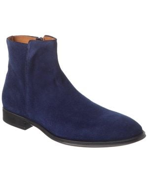 Aquatalia Daniel Weatherproof Suede Boot - Blue