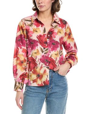 To My Lovers Floral Shirt - Red