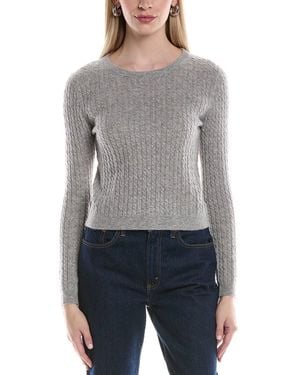 Philosophy Baby Cable Cashmere Sweater - Gray