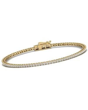 Diana M. Jewels Diana M. Fine Jewellery 14K 1.00 Ct. Tw. Lab Grown Diamond Tennis Bracelet - White